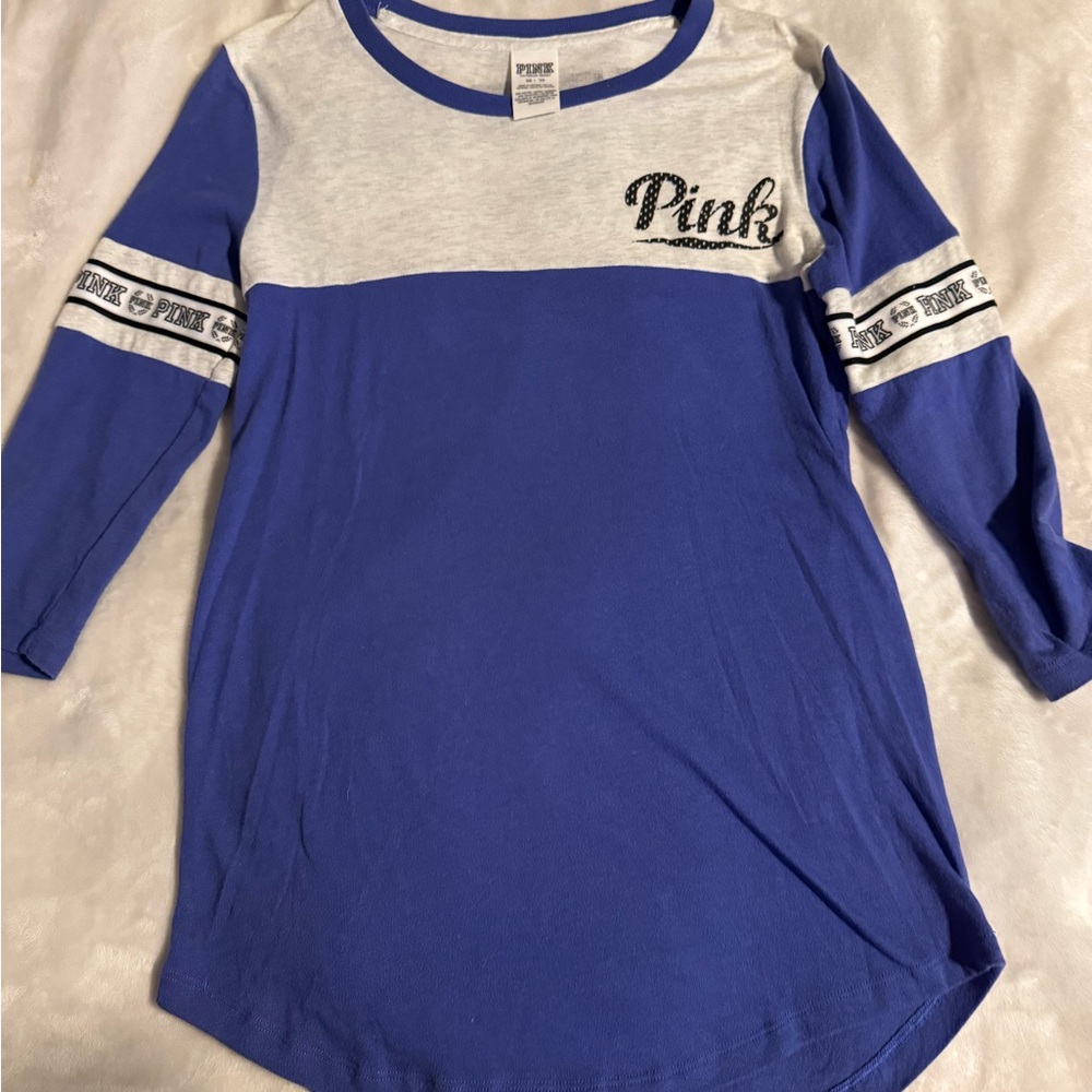 💙VS PINK~Lightweight Half Sleeve Top